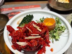 -草家酱蟹炭火烤肉店(珲春南路一店)