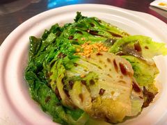 金蒜脆生菜-陈鹏鹏潮汕菜(宝安机场T3航站楼店)