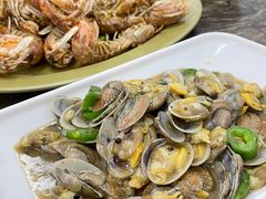 豉汁炒花甲-贞姨美食·老字号海鲜大排档