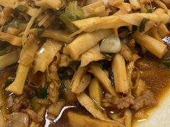 雪菜肉丝小笋-翠茗农庄土菜馆(天目湖店)