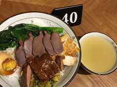 狮头牌鹅肉拼鹅肾饭-狮头牌卤味研究所·卤味饭(花城汇南区店)