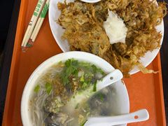 蚵仔线面-建国蚵煎蚵面