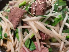 牛肝韭菜炒豆芽-九州酒场ひこぞう(1号店)