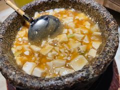 石锅鸡汤豆腐-绿茶餐厅(西单老佛爷店)
