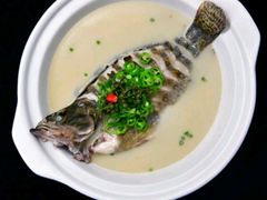 青椒紫苏煮桂鱼-时间仓(月湖公园店)