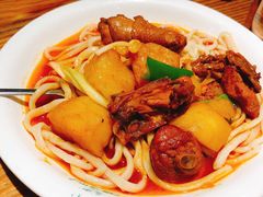 大盘鸡汁拌面-塔哈尔·新疆盛宴(城西银泰店)