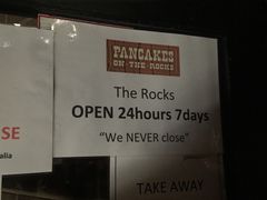 -Pancakes on the rocks(Darling Harbour)