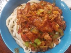 辣炒鸡肉拉条子-阿拉木汗餐厅(山大路店)