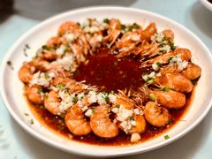 铁板基围虾-梁家大院•农家菜(昆山会展中心店)