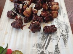 黑蒜子牛肉粒-陆壹捌餐厅(五大道店)