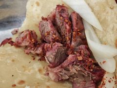 大饼卷肉-饶阳传统豆腐脑