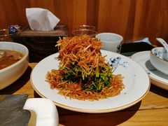 巧拌豆苗-四季民福烤鸭店(前门廊房二条店)