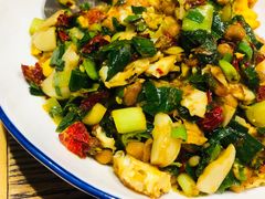 腊八豆炒荷包蛋-湘味淳(千禧街店)