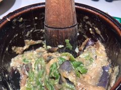 皮蛋青椒擂茄子-费大厨辣椒炒肉(黄兴中心广场店)