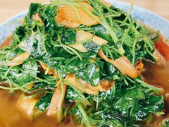 蚌肉金花菜-胡子饮食店