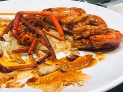 干煎美极罗氏虾-猪肉婆私房菜(华侨城店)
