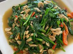 韭菜白米虾-聚庆楼吴山贡鹅(总店)
