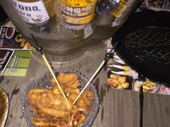 香炸鱿鱼配蒜味蛋黄酱-AZUL by FUEL蓝色·法式酒馆(琶醍店)