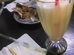 柠檬雪梨汁-公园炒冰