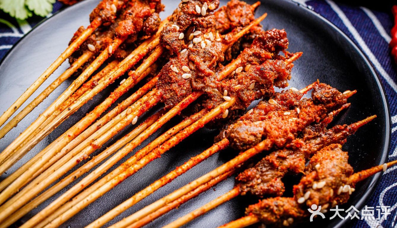 牛肉串的诱惑味道
