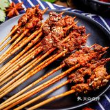 牛肉串的诱惑味道