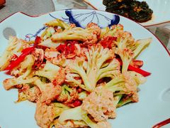 小炒有机菜花-八大碗·地道东北菜(佳兆业店)