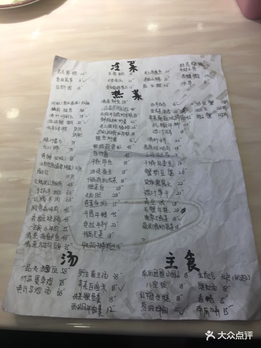 小园楼(白塔西路店-价目表-菜单图片-苏州美食-大众点评网