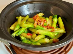 砂锅虾干芥兰煲-伯衡55·吉品轩(乌鲁木齐南路店)