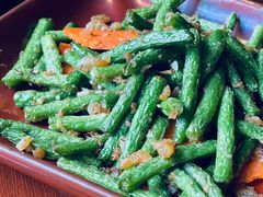 虾酱炒四季豆-花马天堂云南餐厅 Lost Heaven(外滩店)