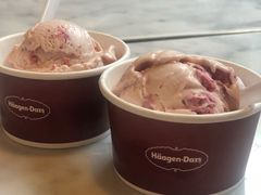 草莓芝士饼单球-哈根达斯(武汉天地店)