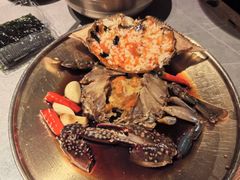 -草家酱蟹炭火烤肉店(珲春南路一店)