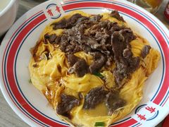 滑蛋牛叉烧饭-有章牛杂(石厦店)