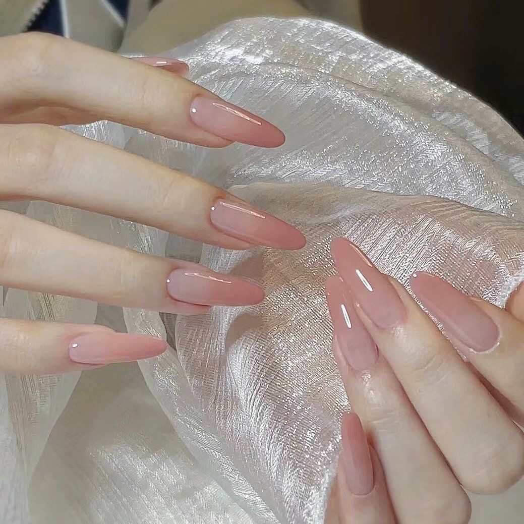 甲片款式美甲显白温柔