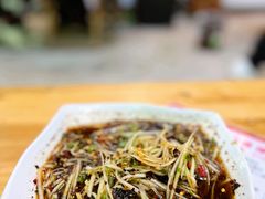 凉拌木瓜-玛扎烧烤私房菜