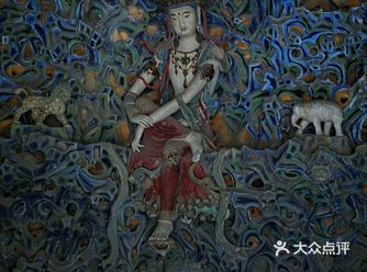 ‘東方美神’  宋  五彩懸塑倒坐觀音像，震彻心靈的自在美神