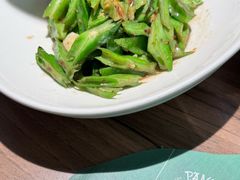 虾酱炒四角龙豆-帕蓝·暹罗料理(大学路店)