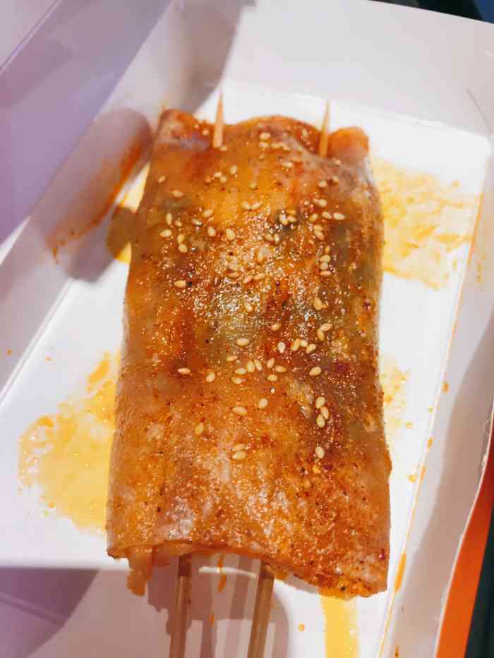 烤无双·苕皮豆干-"在欧乐星城看到的新店,秉着新店要打卡尝尝.