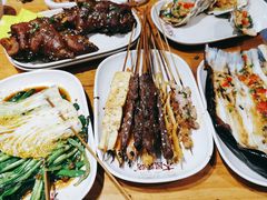 烤韭菜-木屋烧烤(岗顶二店)