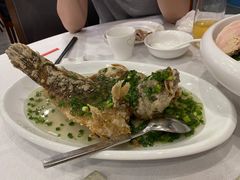 特色葱油飞鱼-岭南海晏楼(滨江东总店)