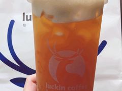 桃桃山雾乌龙茶-瑞幸咖啡(流塘商务大厦店)