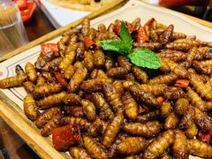 干煸茧蛹-那家老院子东北菜·饺子·小鸡炖蘑菇(艳华街店)