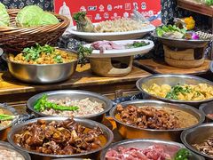 自助取餐区-百味地锅鸡(二店·财校分店)