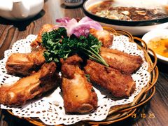 椒盐蒜香骨-大洋家·精品潮汕菜·生腌砂锅粥(天河东路店)