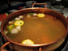 清汤牛肉锅-牛村来人潮汕牛肉火锅(西单店)