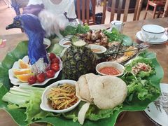 -沐毫傣泐云南菜孔雀宴•手抓饭傣味烧烤(曼听店)