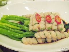 虾仁和广东菜心（不记得叫啥名了）-口味堂(珞喻路店)