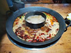 菌菇鸳鸯锅-楠火锅(龙阳广场店)