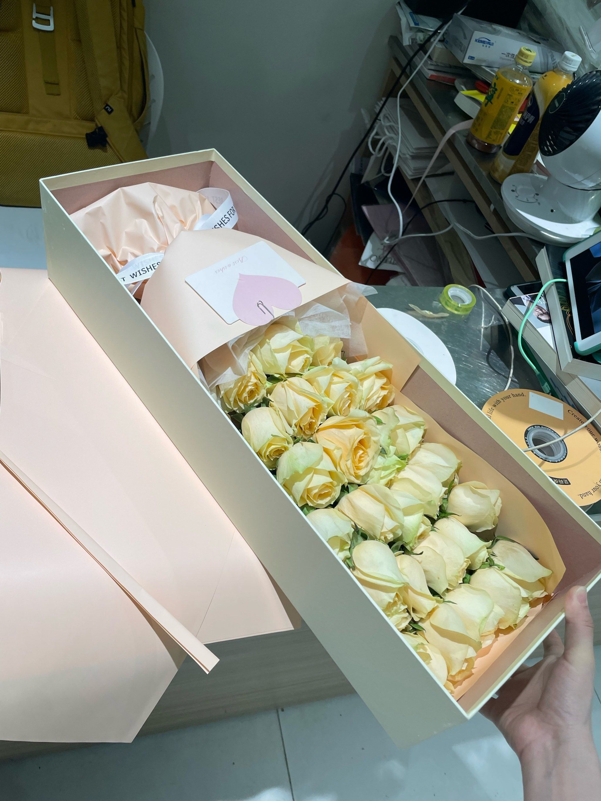 33朵玫瑰花盒子