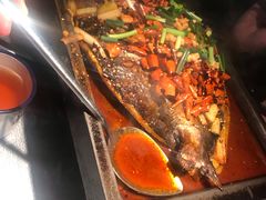-探鱼·鲜青椒爽麻烤鱼(番禺万达店)