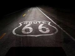 -66号公路起点牌